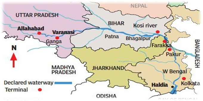 Inland Waterways Map